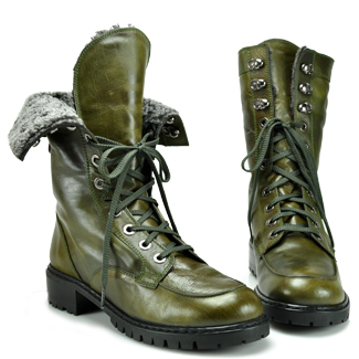 stuart weitzman green boots
