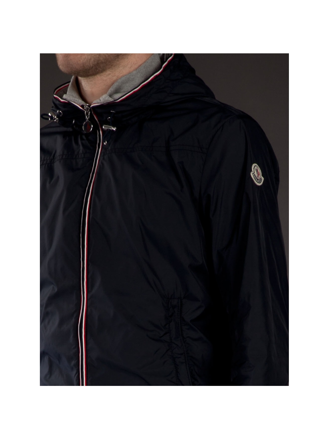 Moncler Urville Jacket in Navy (Blue) for Men - Lyst