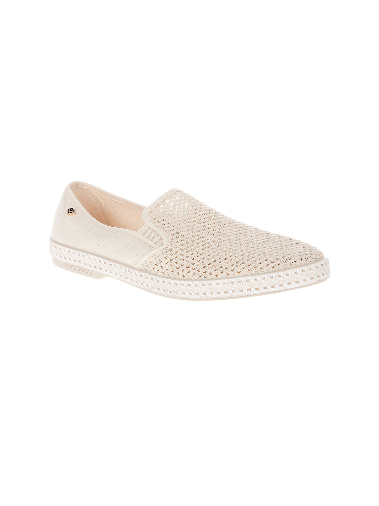 Rivieras White Mesh Slip-on Shoes in White for Men | Lyst