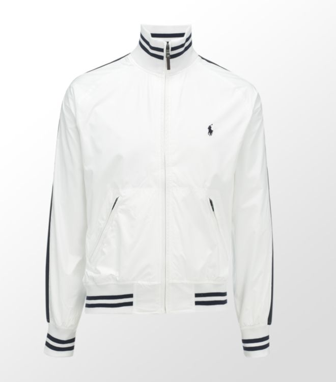 Ralph Lauren Peyton Windbreaker Jacket in White for Men | Lyst Canada