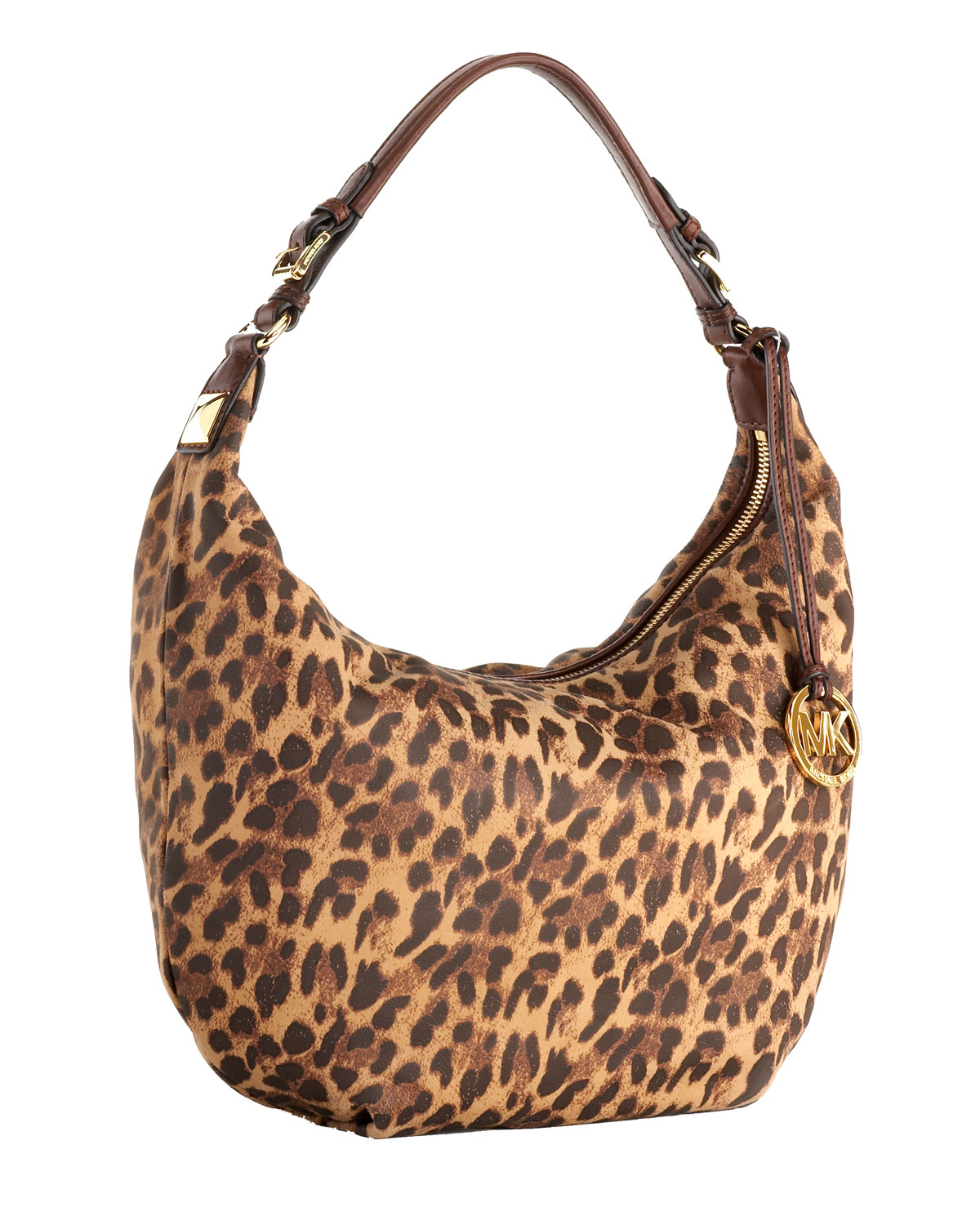 Michael Kors Grayson Large Shoulder Bag, Cheetah in Animal (brown) | Lyst