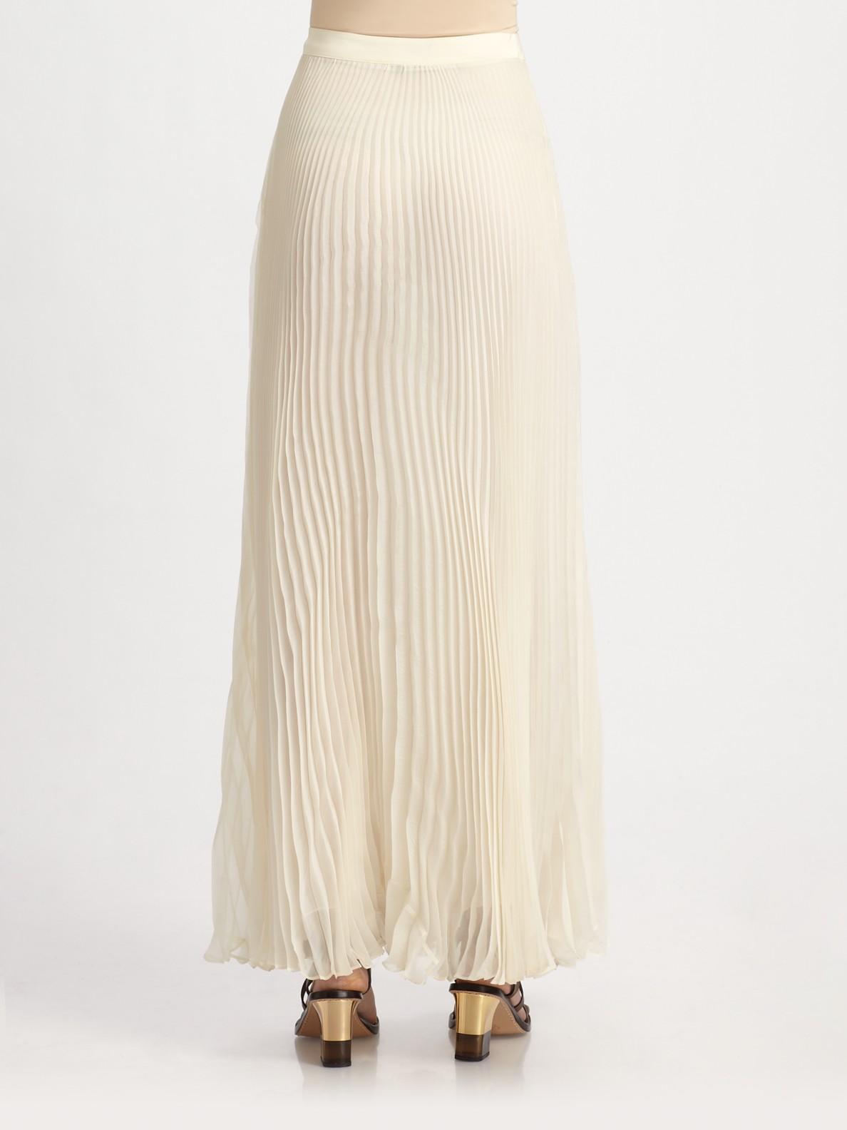 Rag & Bone Desert Silk Maxi Skirt in Ivory (Natural) - Lyst