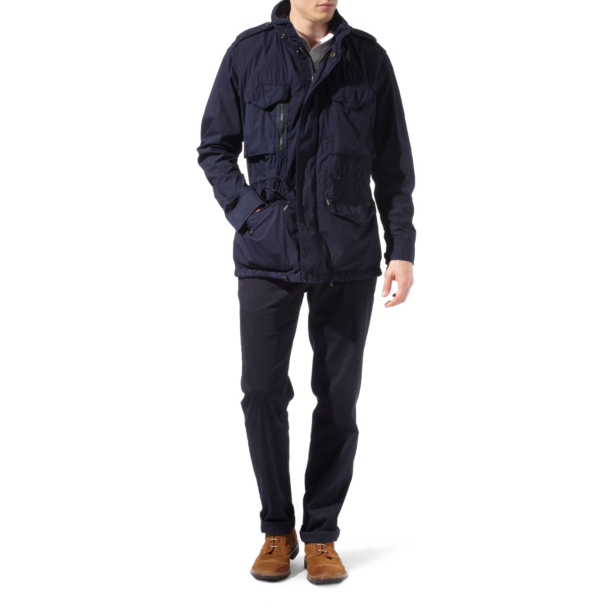 Ralph Lauren M65 Combat Jacket in Navy (Blue) for Men Lyst