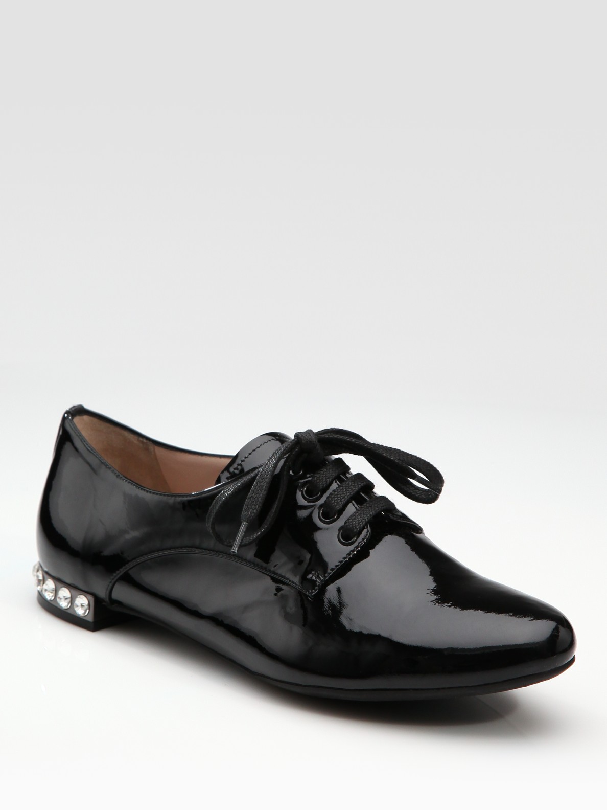 miu miu platform oxfords