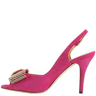 fuschia slingbacks