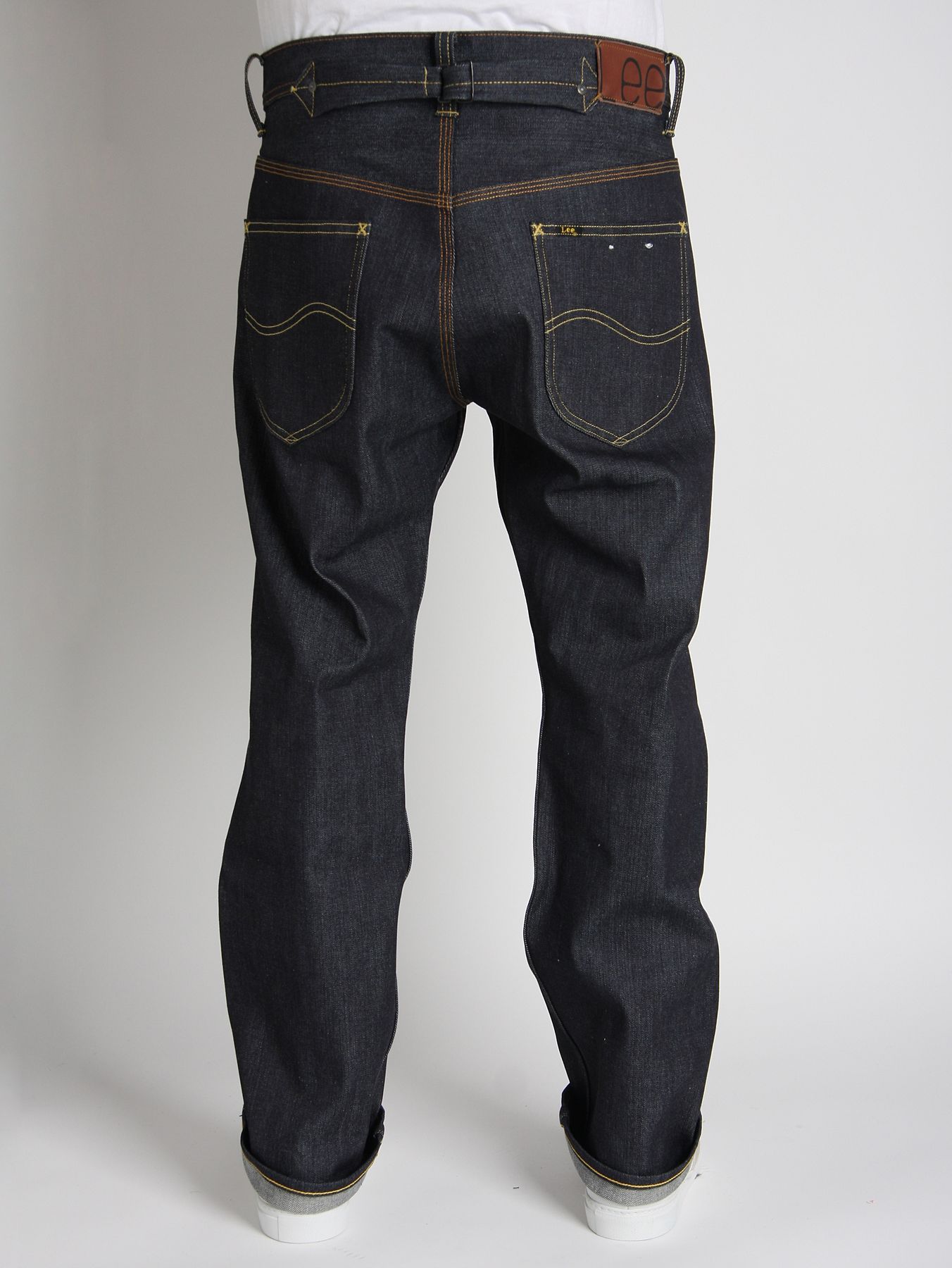 Lee 101 B K Dry Selvedge Denim Jeans in Blue for Men (denim) | Lyst