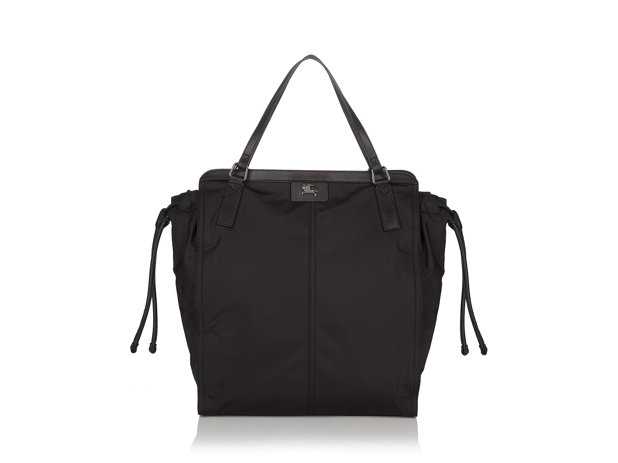 Burberry Packable Nylon Tote in Brown | Lyst