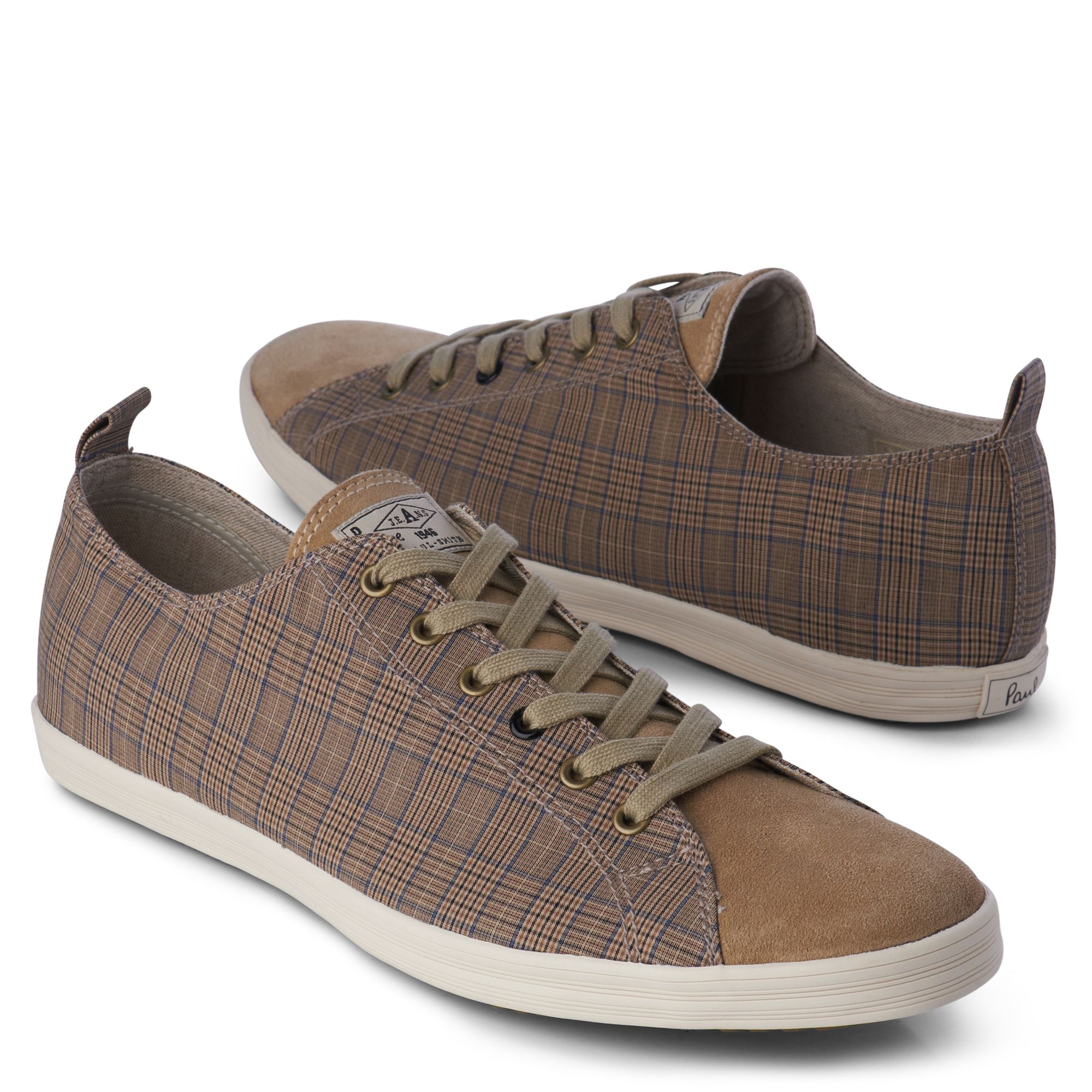 Paul Smith Musa Canvas Trainers Beige in Brown for Men - Lyst