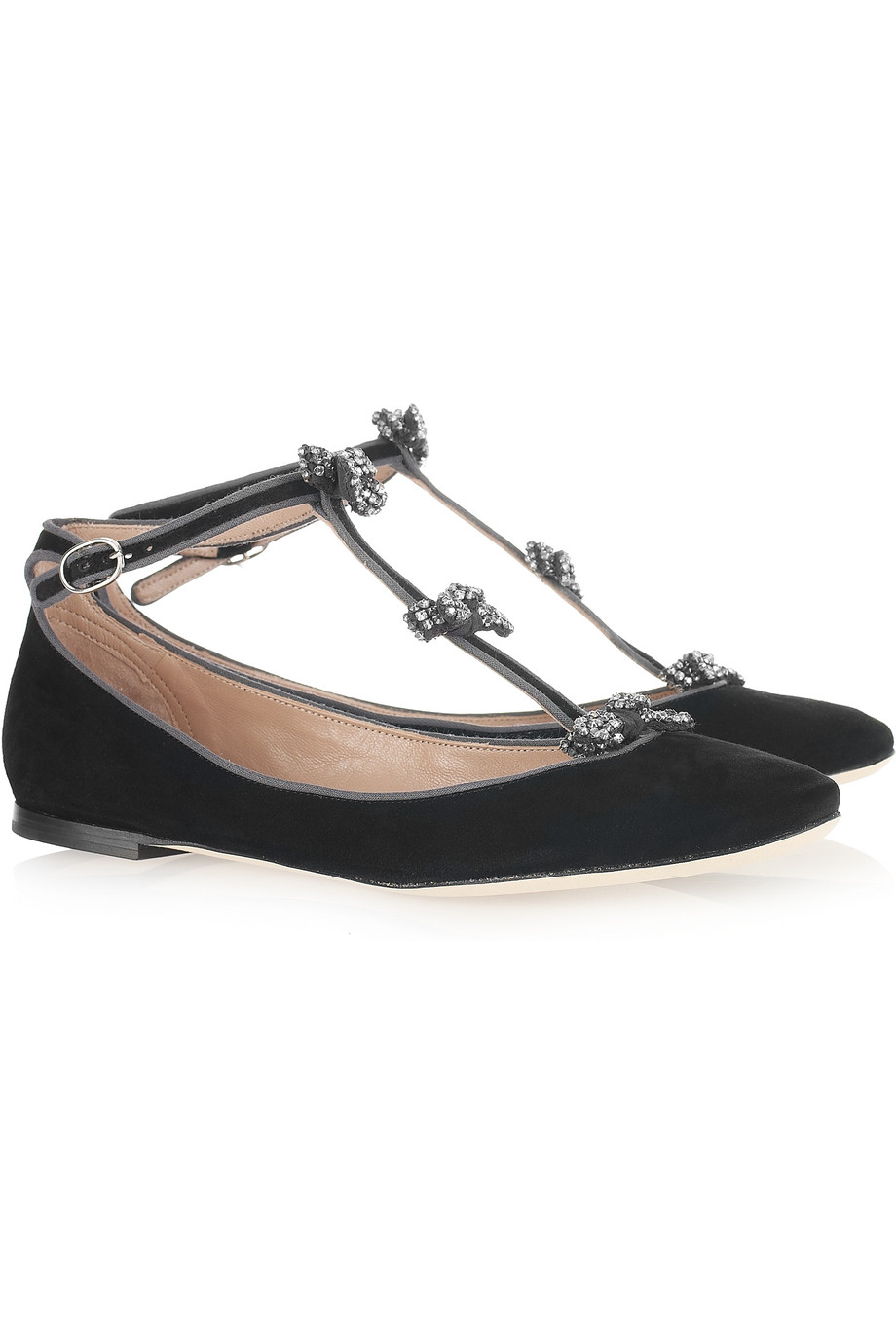 t bar ballerina shoes