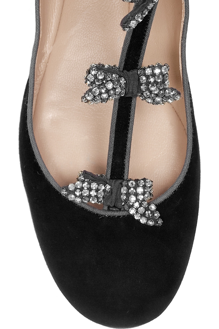 t bar ballerina shoes