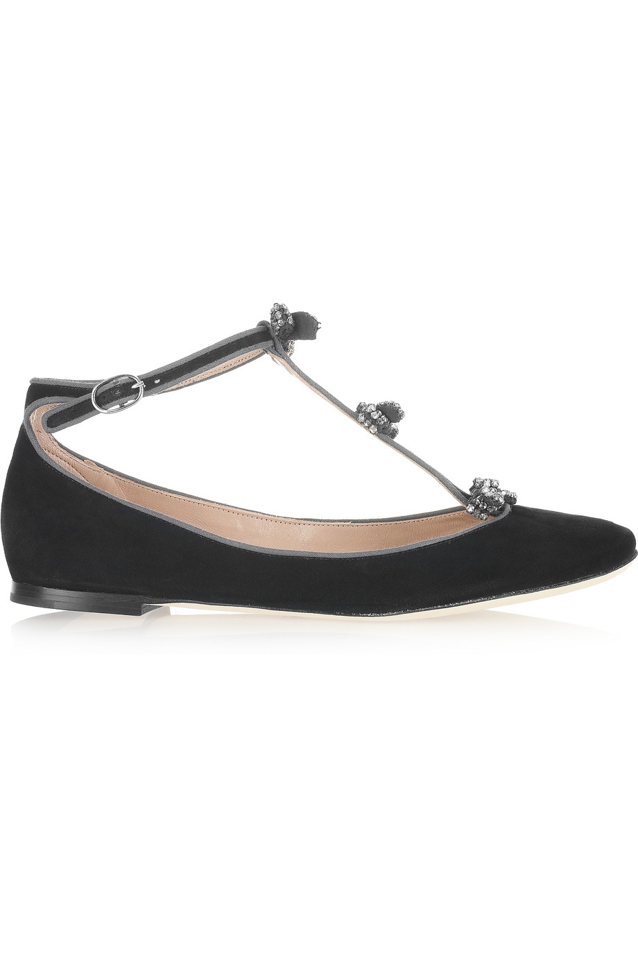 t bar ballerina shoes