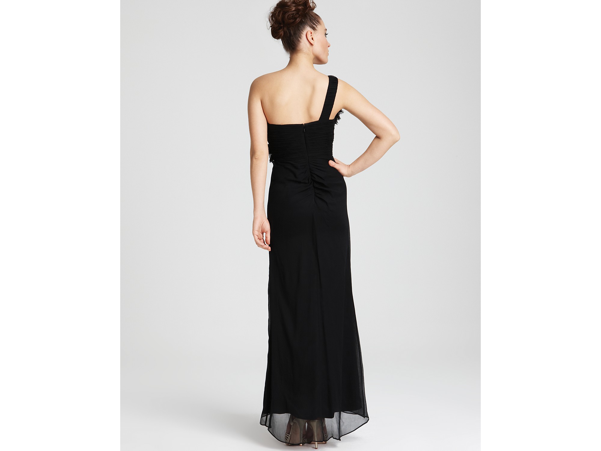 max and cleo one shoulder dress