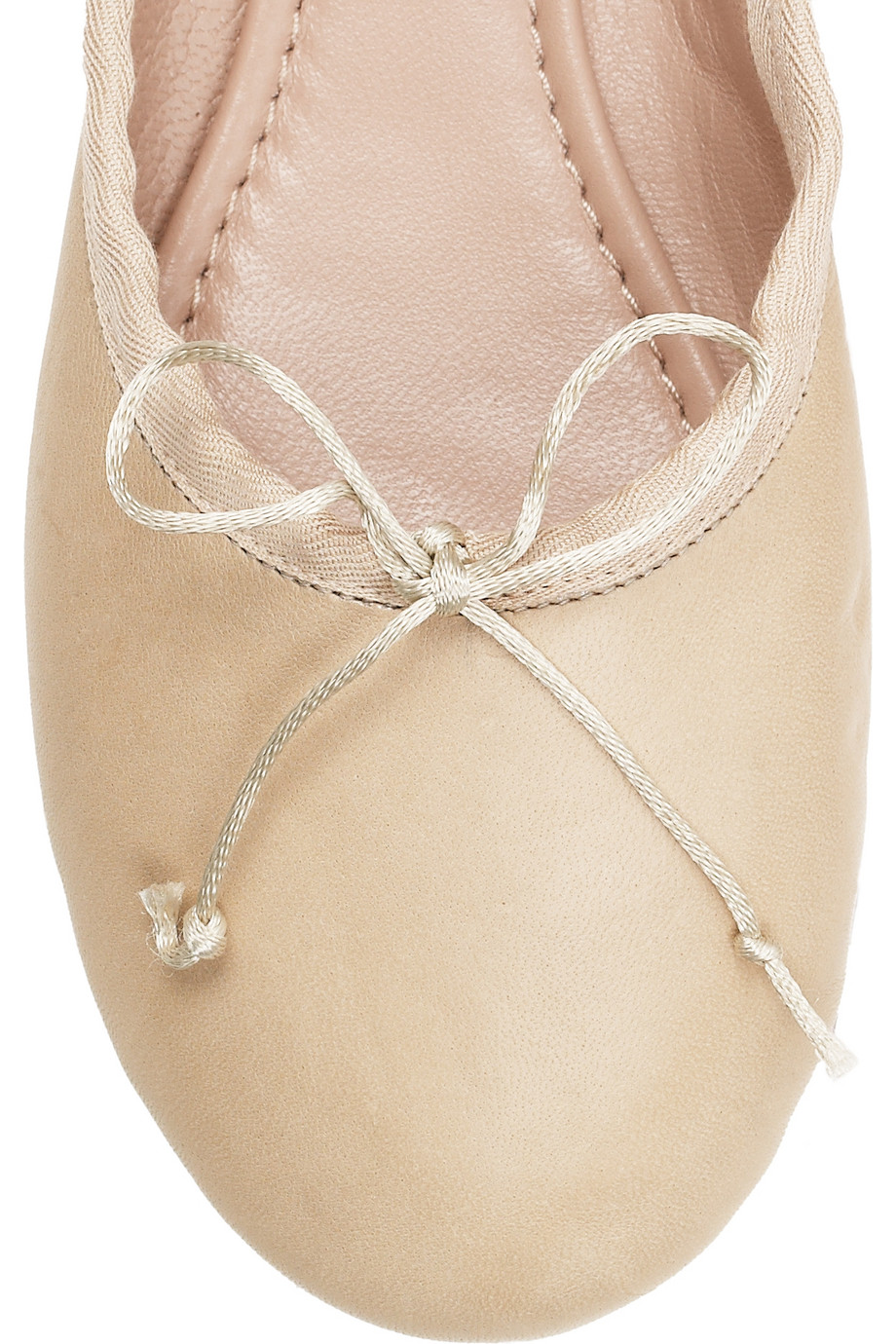 ballerina leather flats