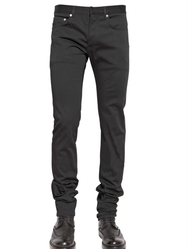 Dior Homme 17.5cm Super Slender Stretch Jeans in Black for Men | Lyst