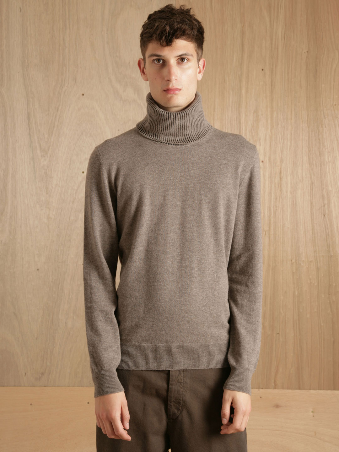 Maison Margiela 10 Mens Turtleneck Wool Jumper in Gray for Men (grey ...