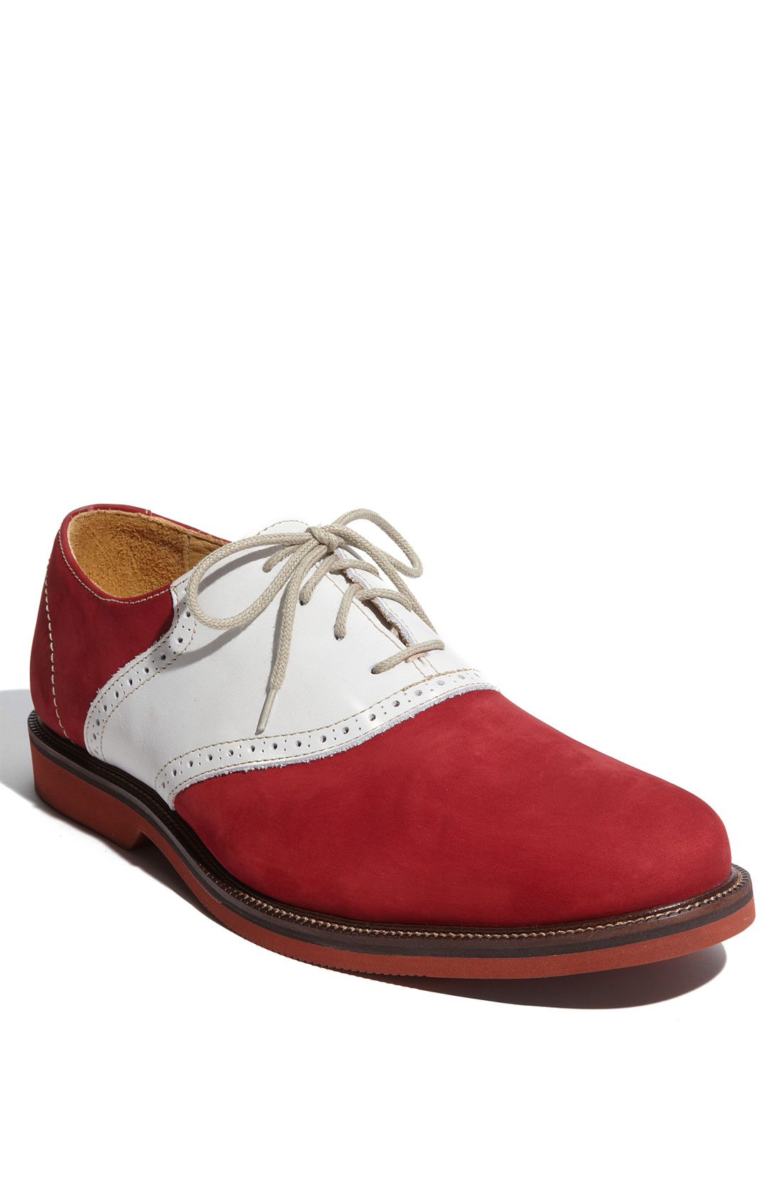 1901 Saddle Up Oxford in Red for Men (red/ white) | Lyst