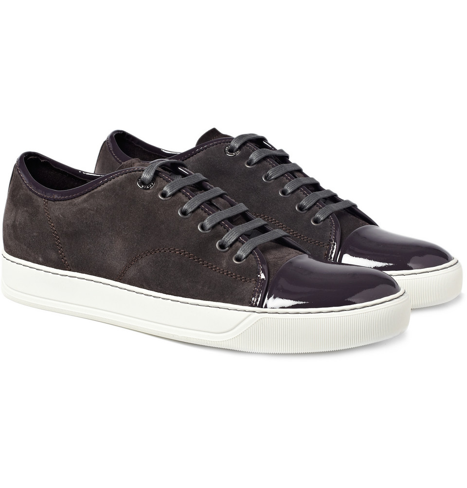 lanvin grey sneakers