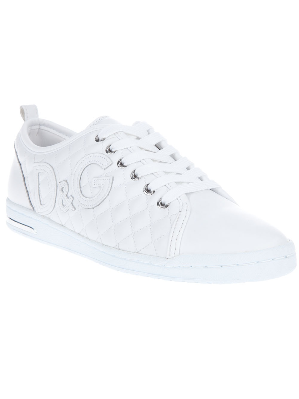 d&g white trainers