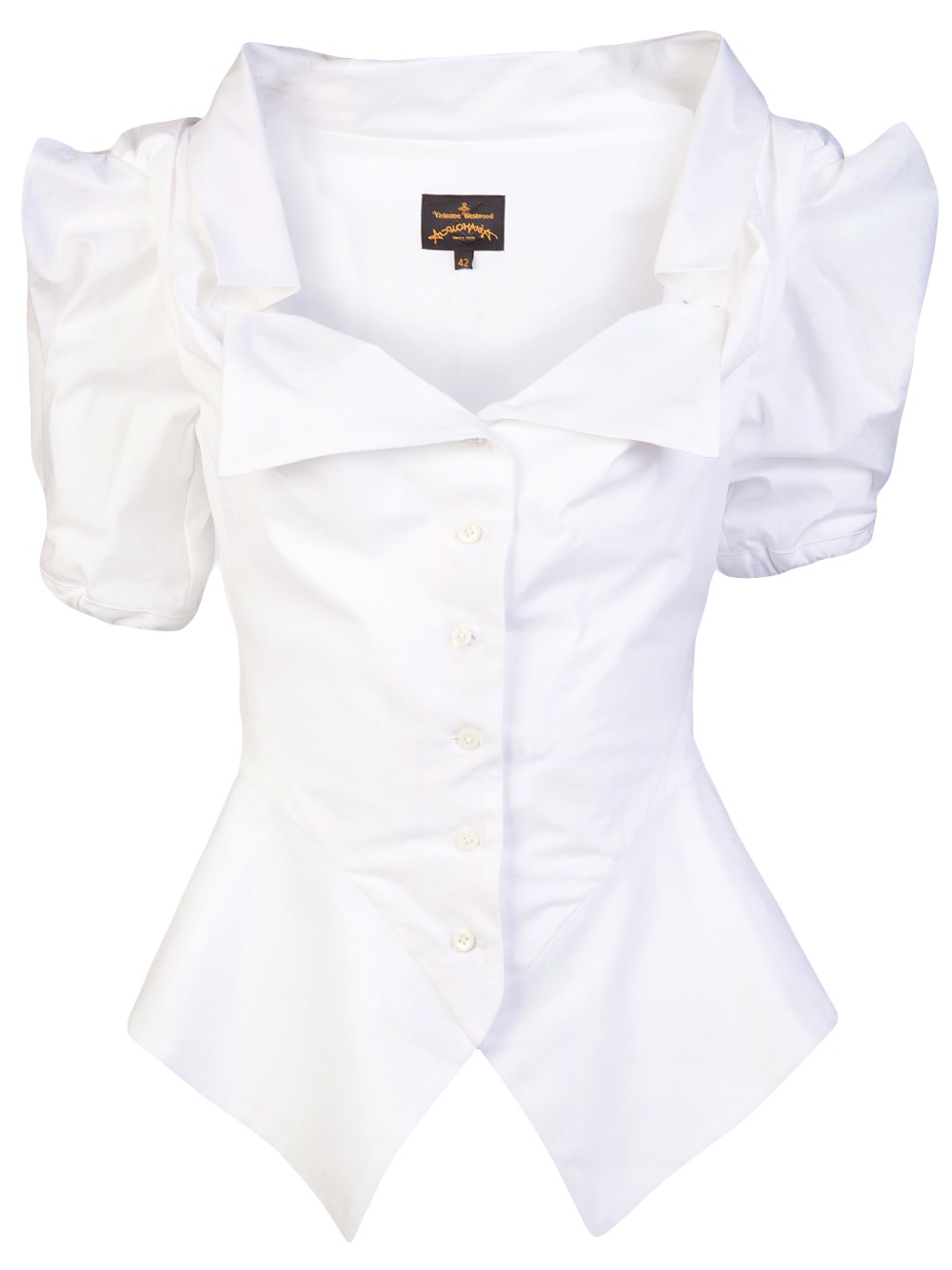 Vivienne Westwood Anglomania Poppy Blouse in White | Lyst UK