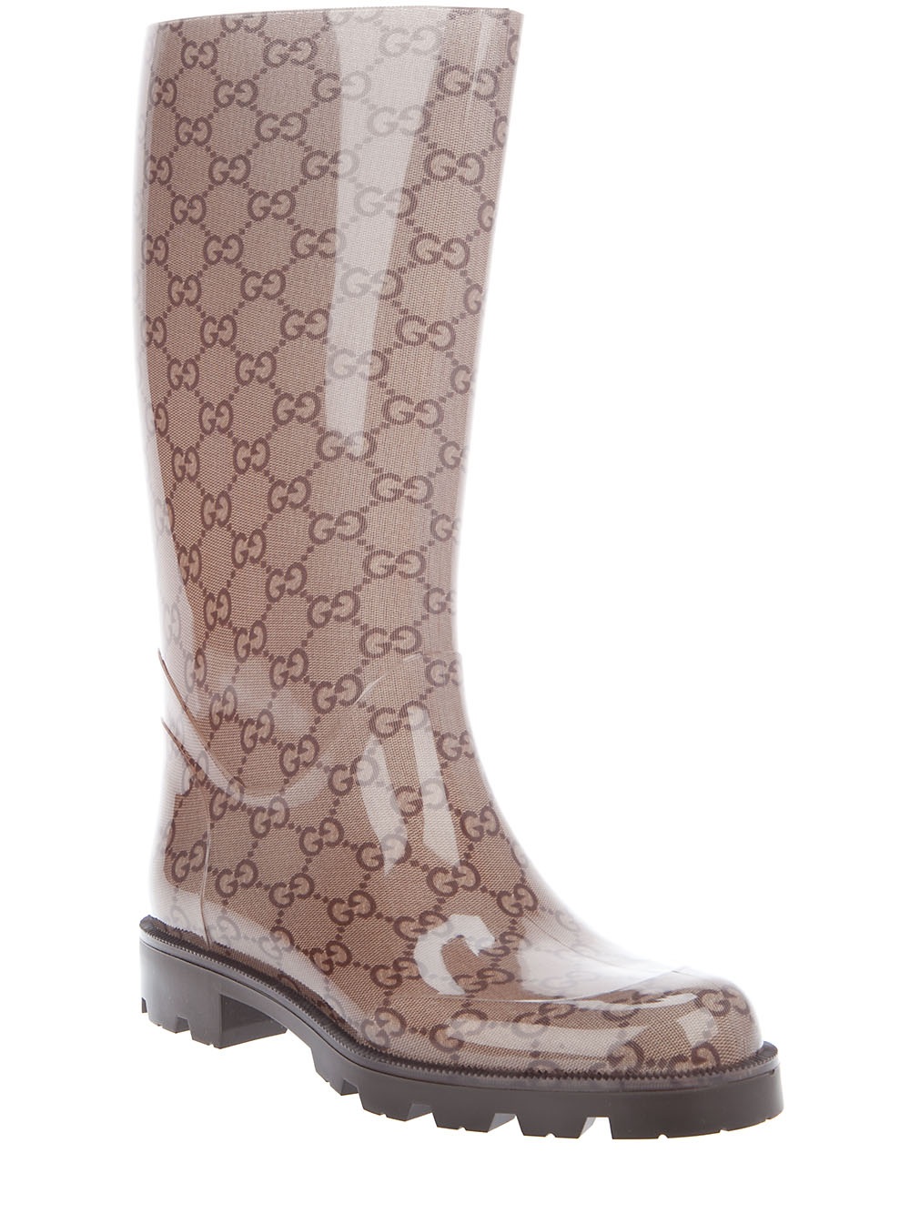 Gucci Monogrammed Wellies in - Lyst