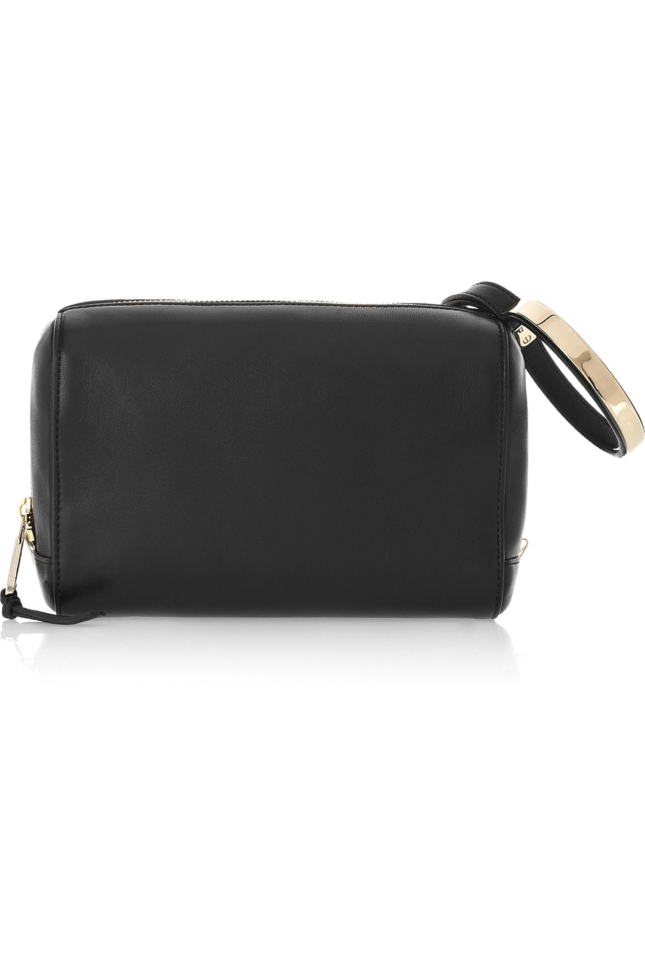 chloe pink bag - Chlo Wristlet Leather Clutch in Black | Lyst