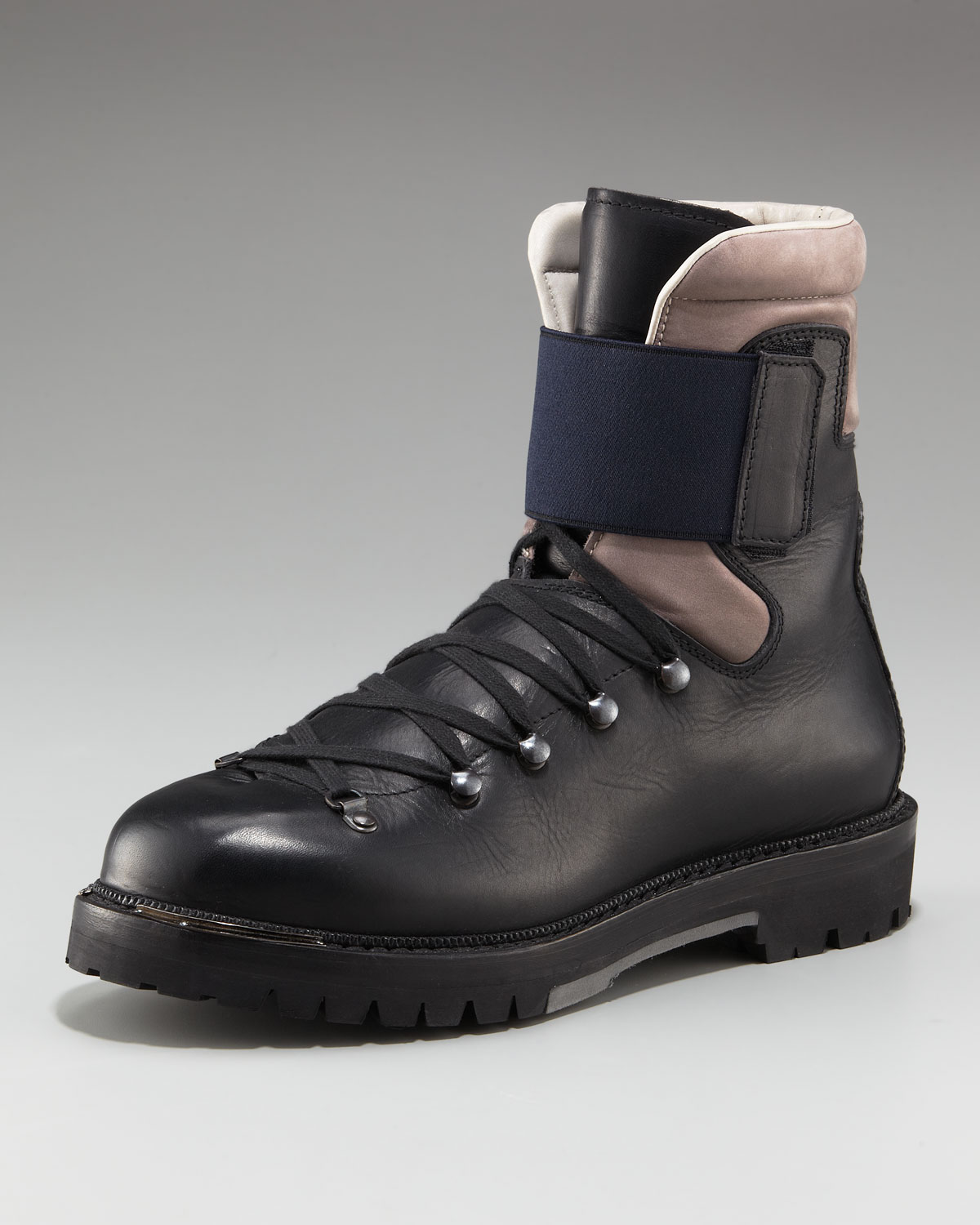 Lanvin Mountain Boot in Black for Men 