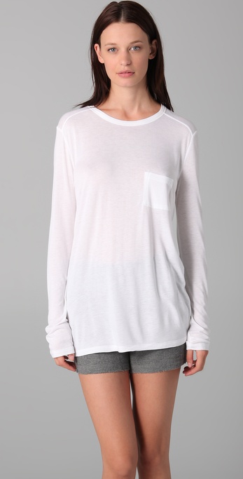 T By Alexander Wang Classic Long Sleeve 