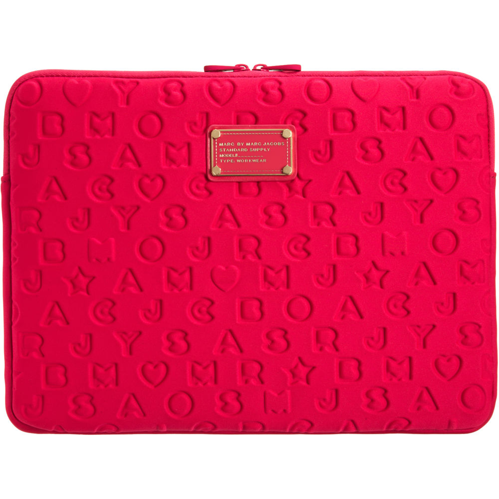 Marc By Marc Jacobs 13 Laptop Sleeve in Pink (black) Lyst