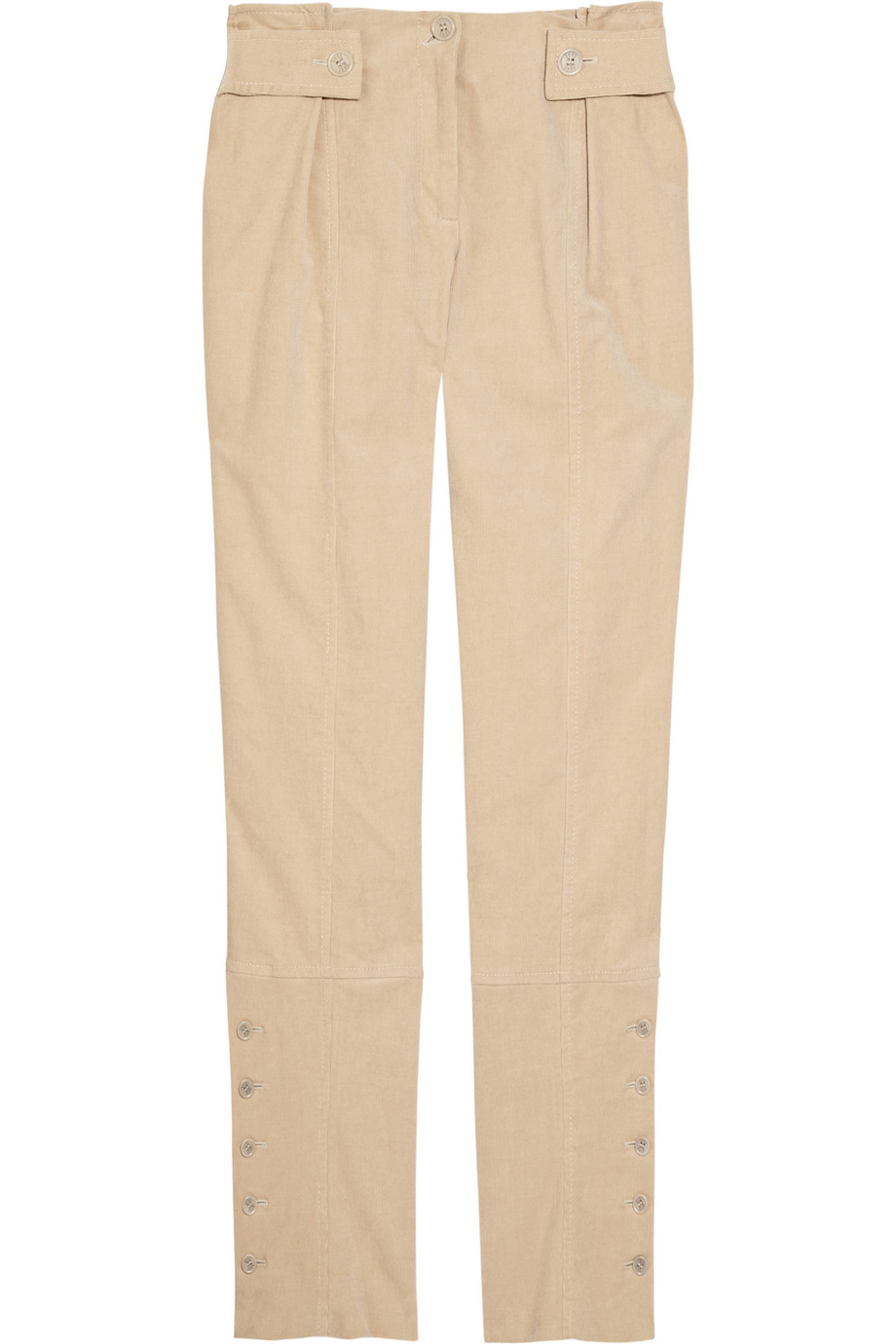 Daks High-waisted Corduroy Pants in Beige (brown) | Lyst