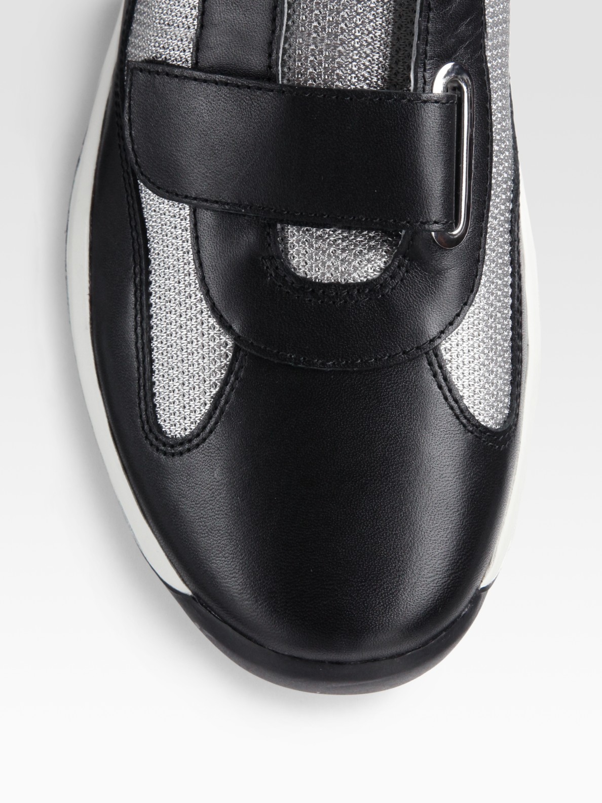 prada strap trainers