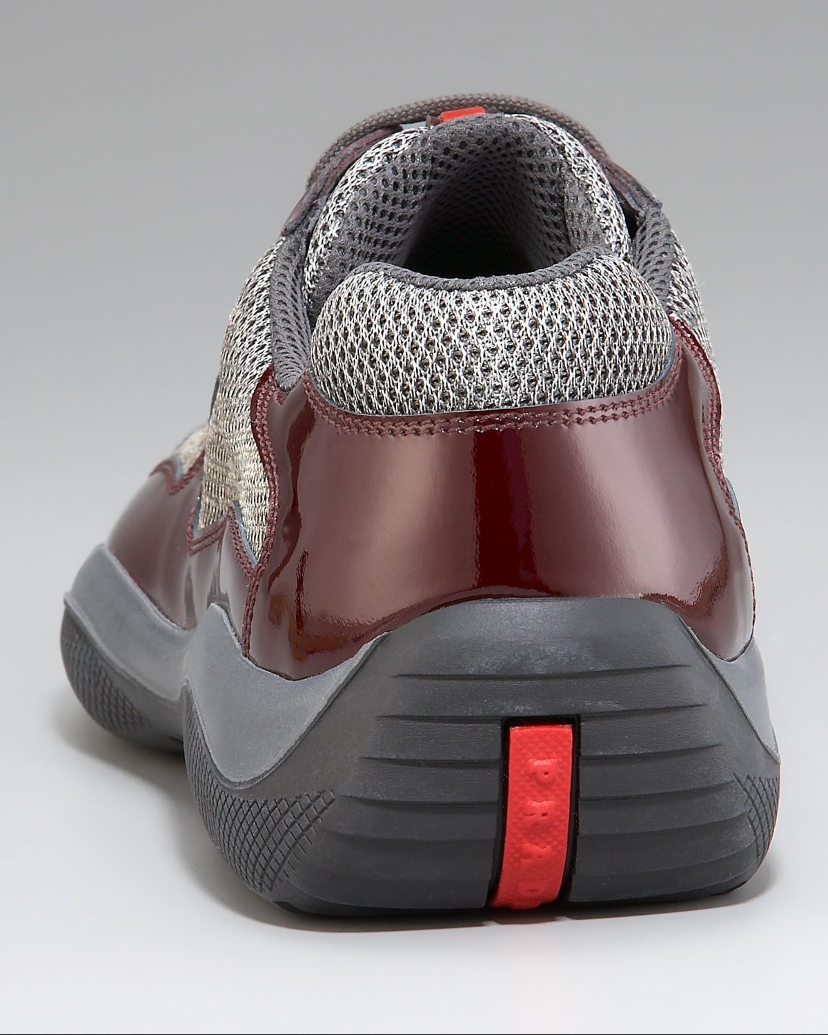 prada patent trainers
