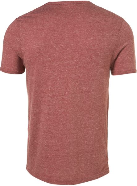 Topman Burgundy Ultimate Man T-shirt in Red for Men | Lyst