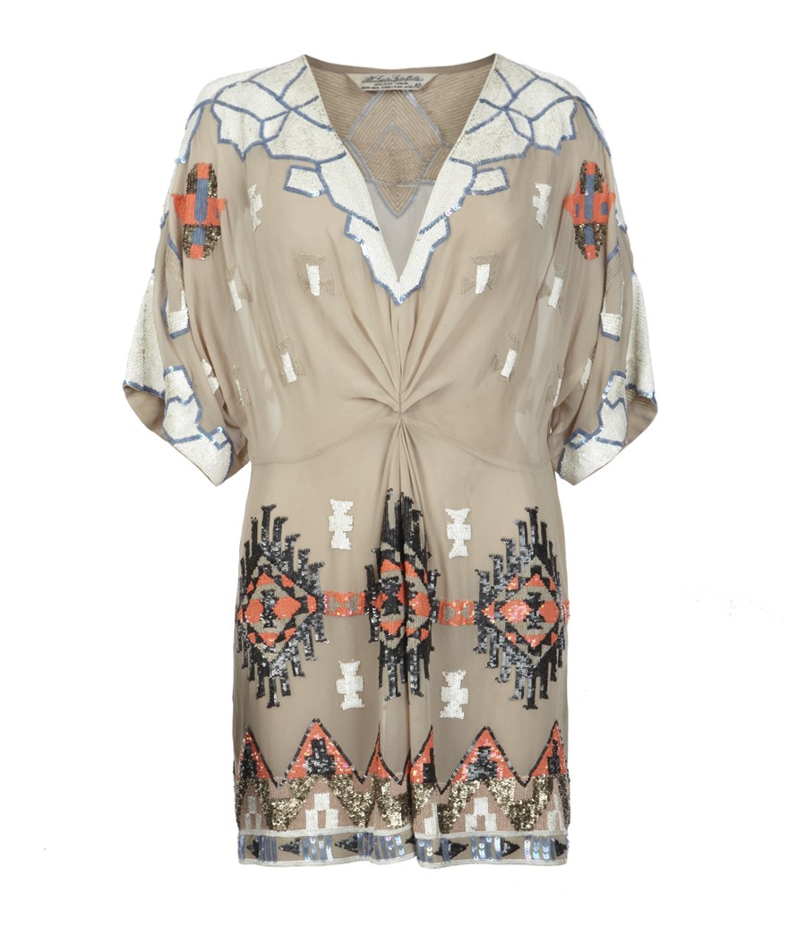 all saints aztec dress