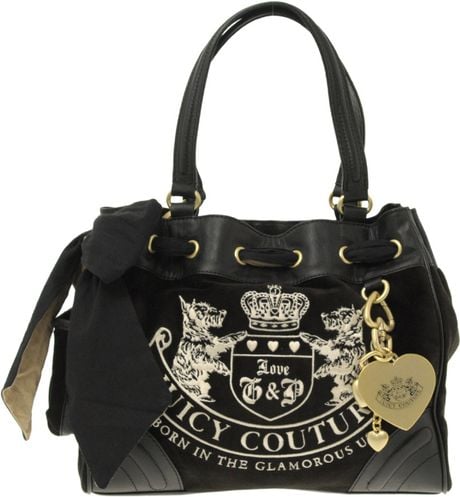 Juicy Couture Daydreamer Bag in Black | Lyst