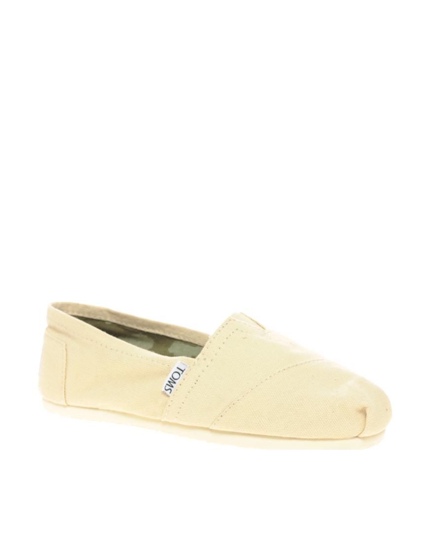 Toms Classic Canvas Black Flat Shoes Toms Classic Canvas Black Flat Shoes