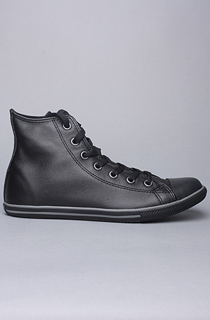 black slim converse