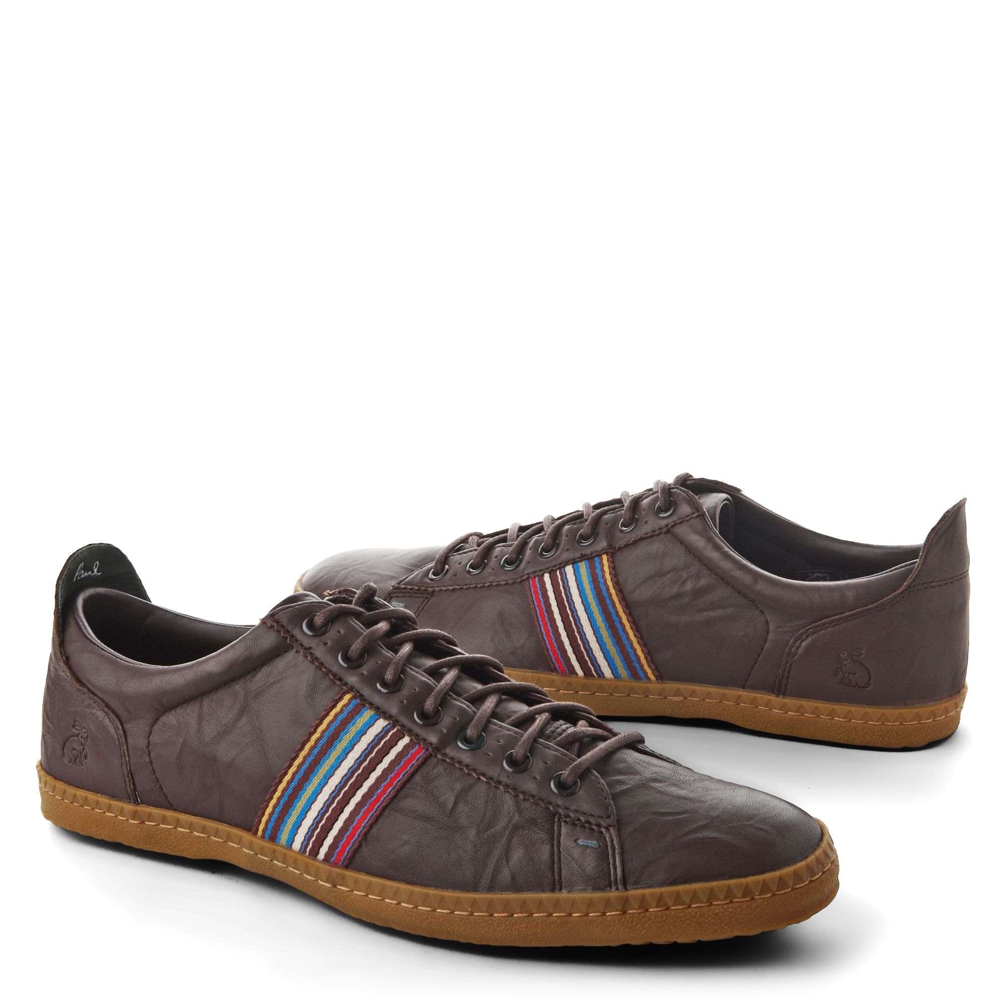 Paul Smith Osmo Textured Trainers Brown 