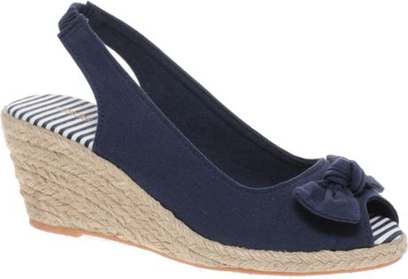 navy slingback espadrilles