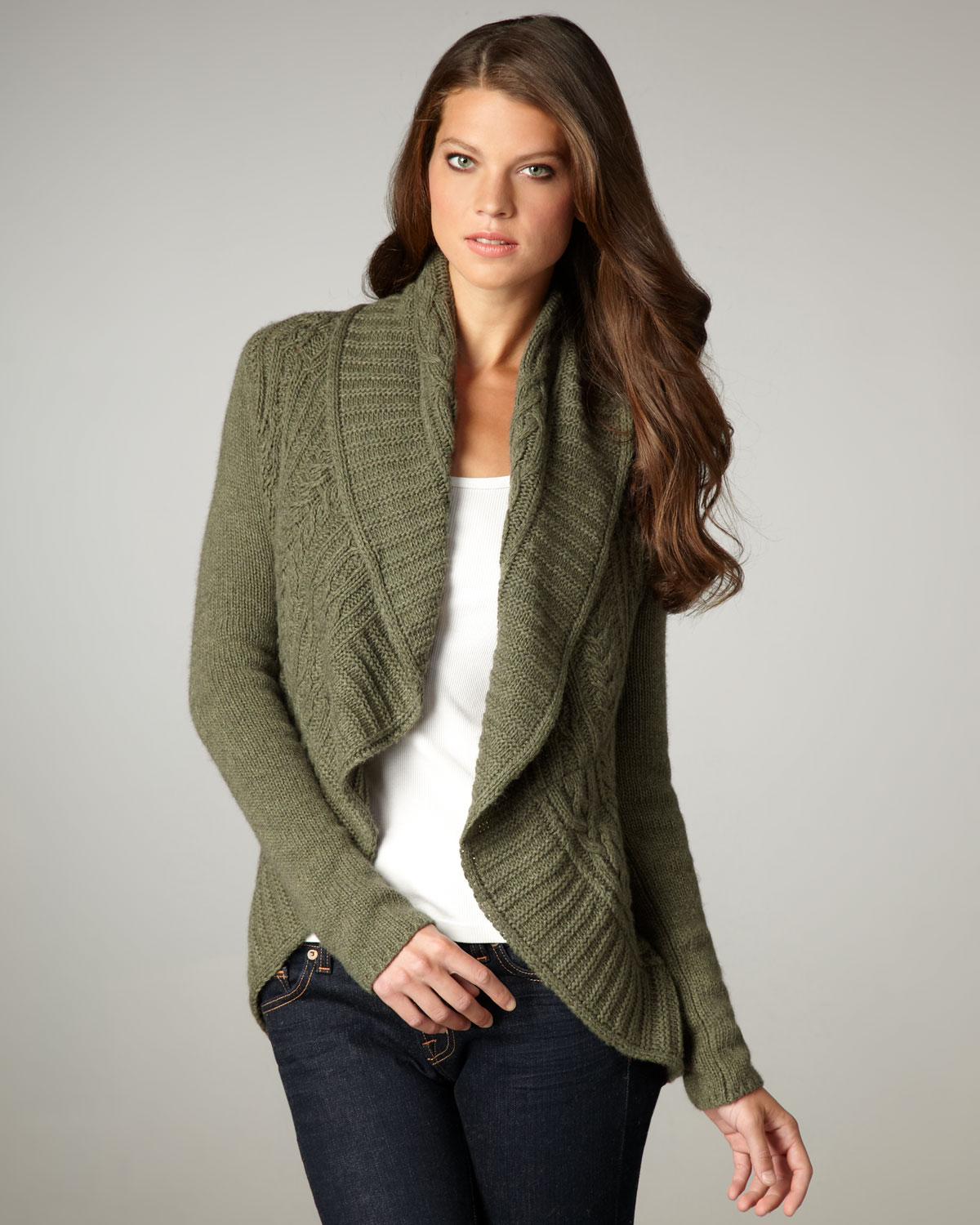 autumn cashmere cardigan