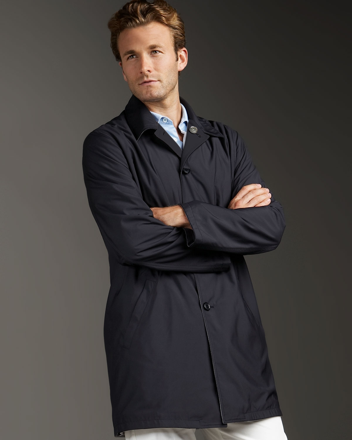Zegna Reversible Raincoat