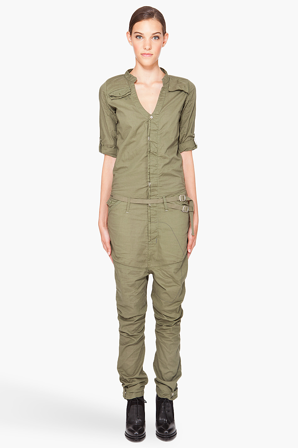 G-Star RAW Laundry Officer Flight Suit in Army (Green) - Lyst