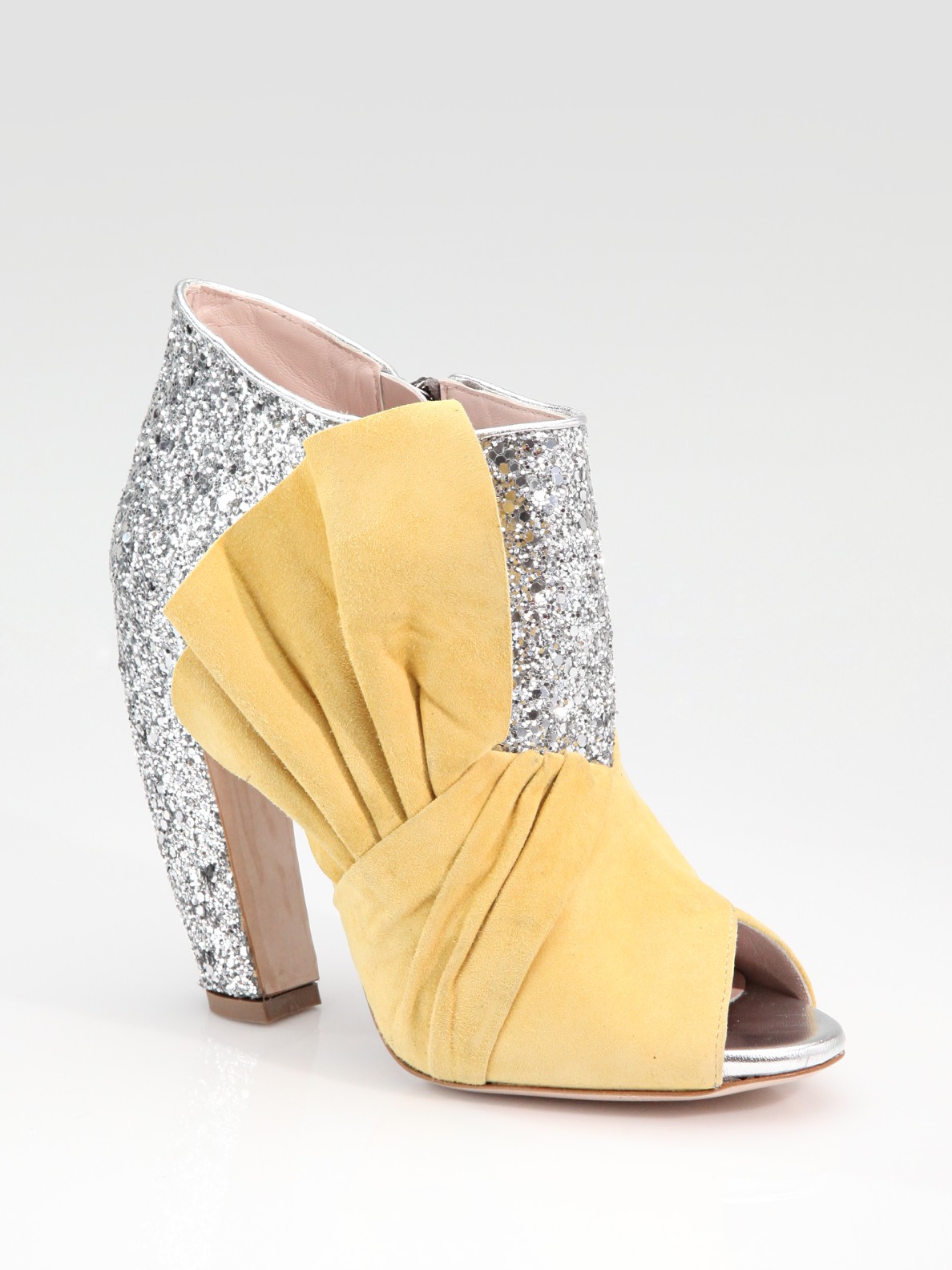 miu miu glitter boots