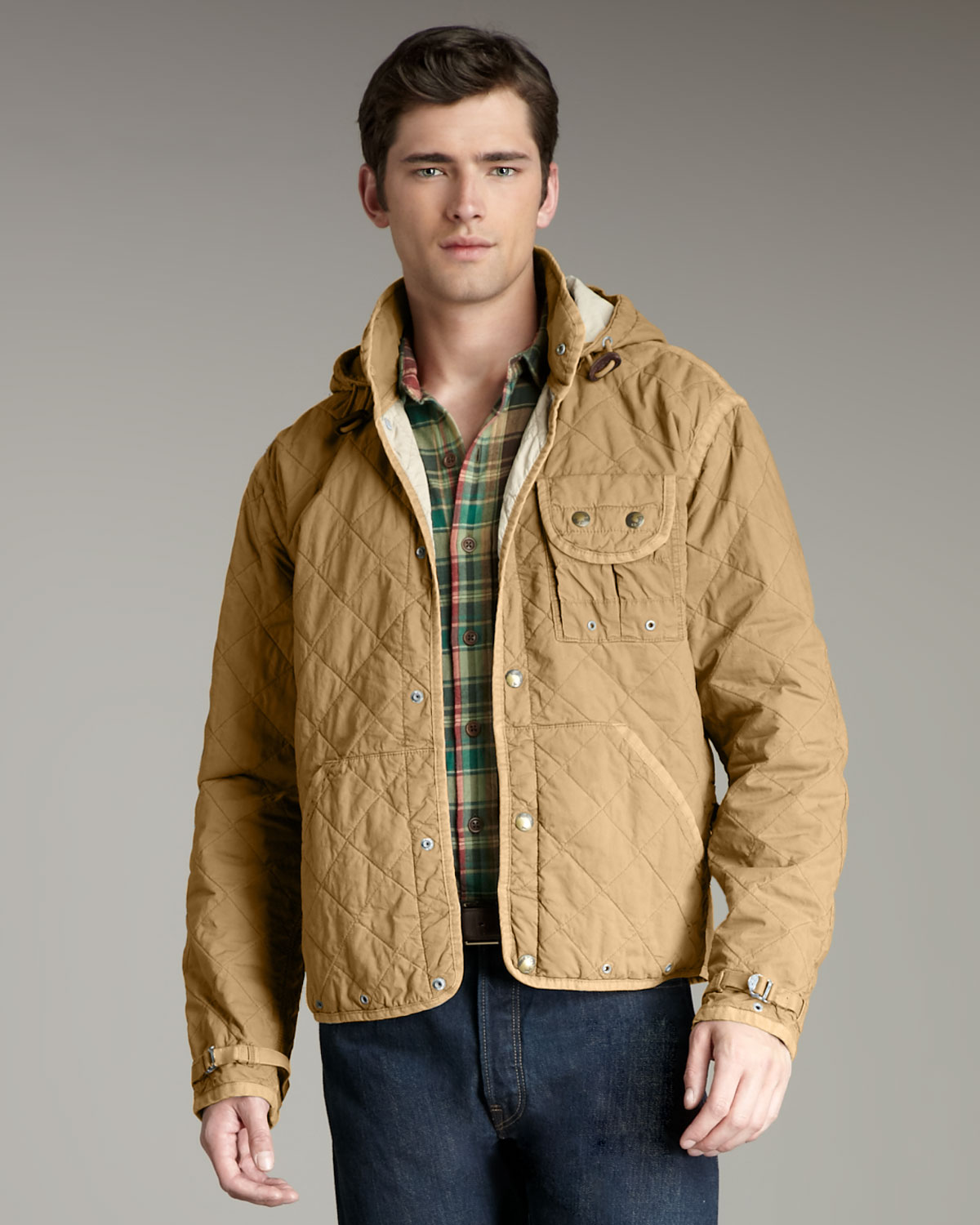 polo ralph lauren tan jacket