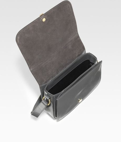 ysl brown bag - Yves Saint Laurent Chyc Large Patent Flap Shoulder Bag \u2013 Shoulder ...