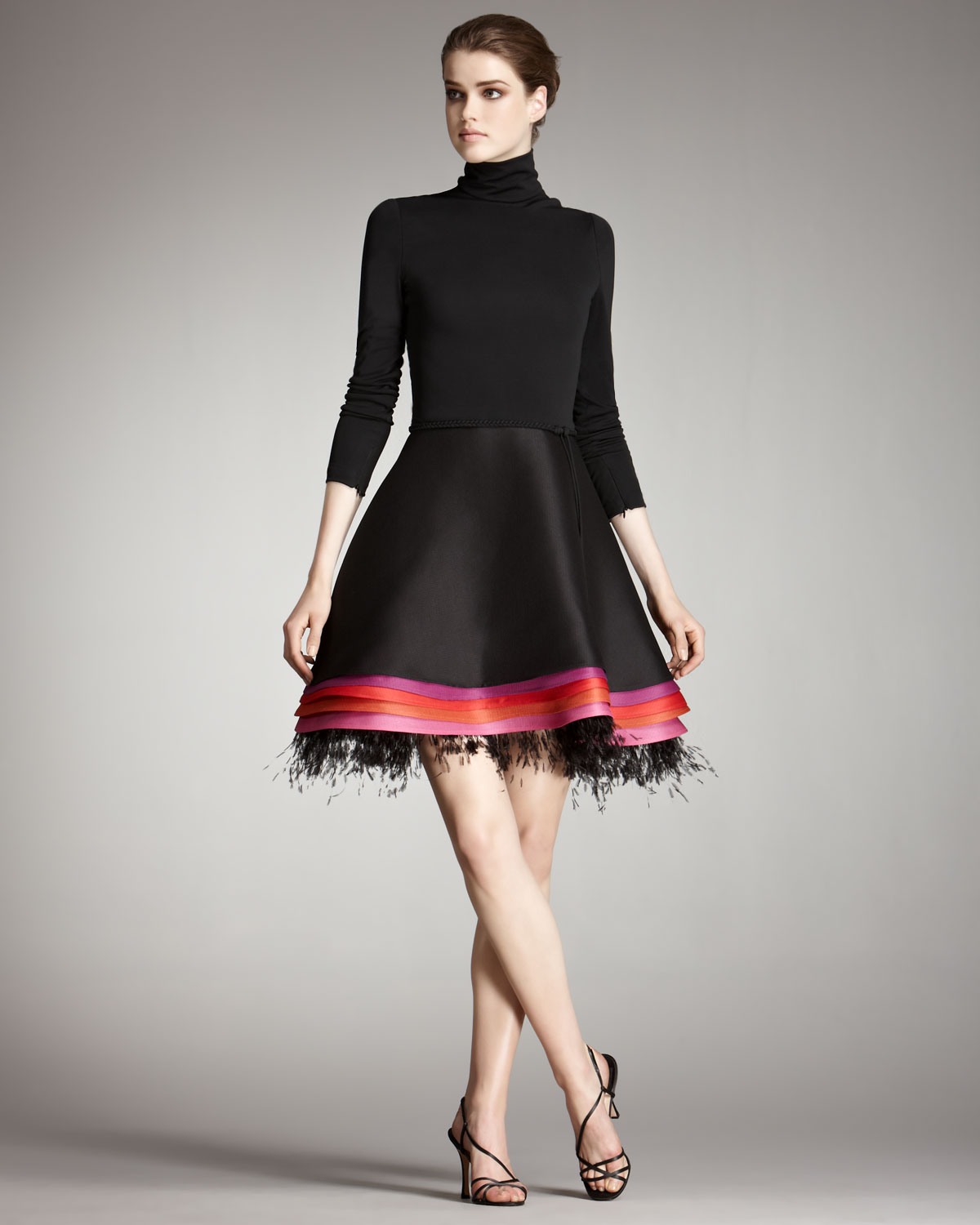 turtleneck cocktail attire