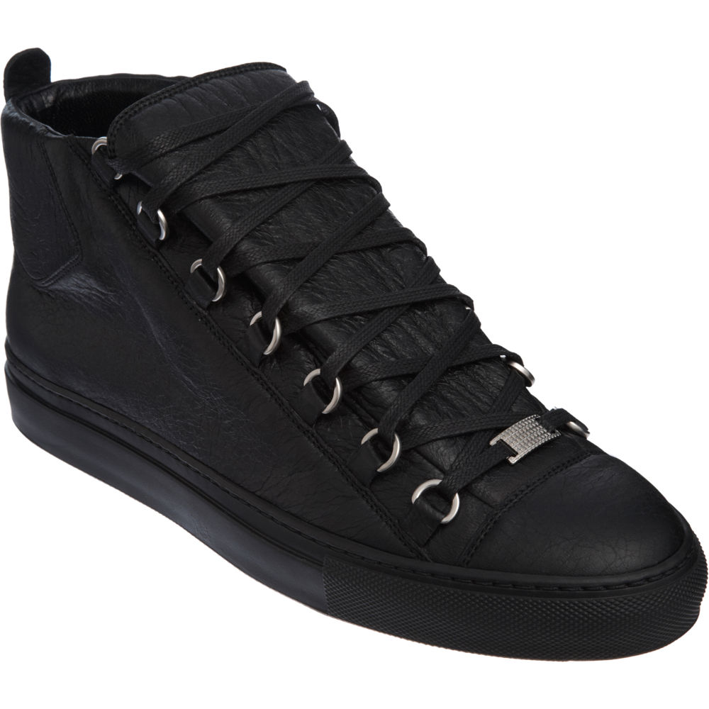 Balenciaga Arena High-top Sneaker in Black for Men | Lyst