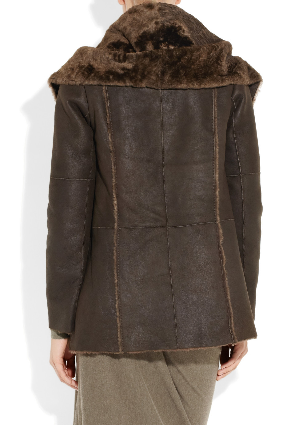 Vince open hotsell front hooded coat