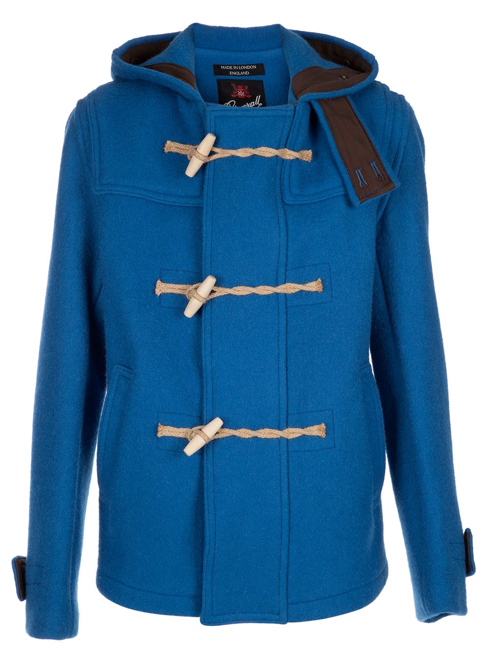 duffle coat blue