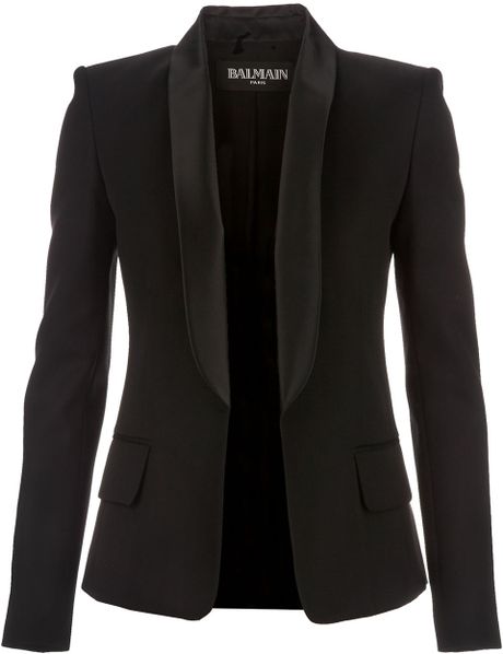 Balmain Tuxedo Jacket in Black | Lyst