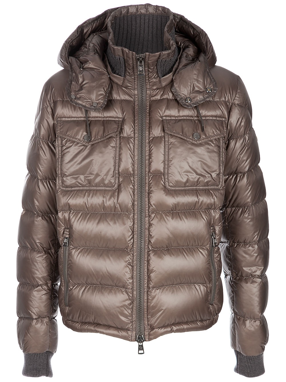 Moncler Fedor Jacket in Brown for Men - Lyst